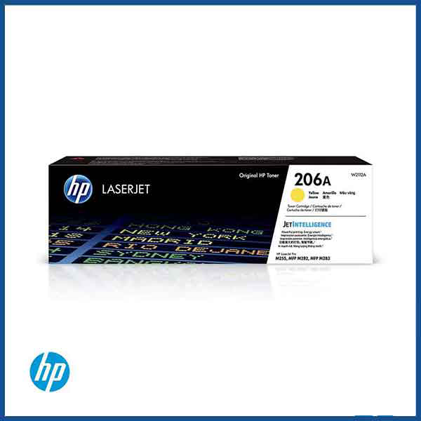 HP 206A (W2112A) Yellow Toner Cartridge 